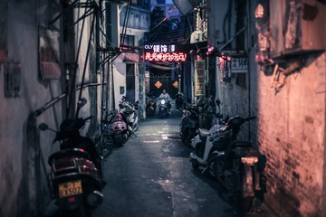 夜。