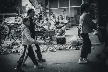 早市。