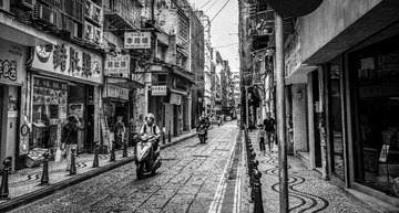 街道。