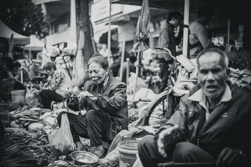早市。