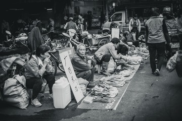 早市。
