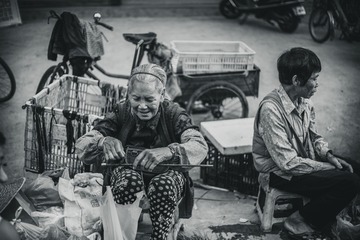 早市。