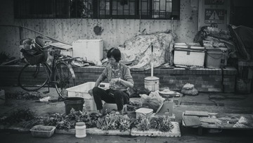早市。
