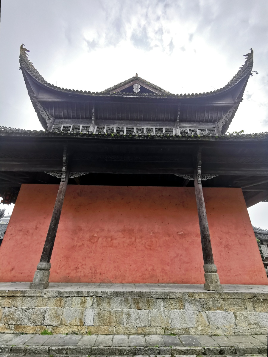 湘西乾州古城文庙一角