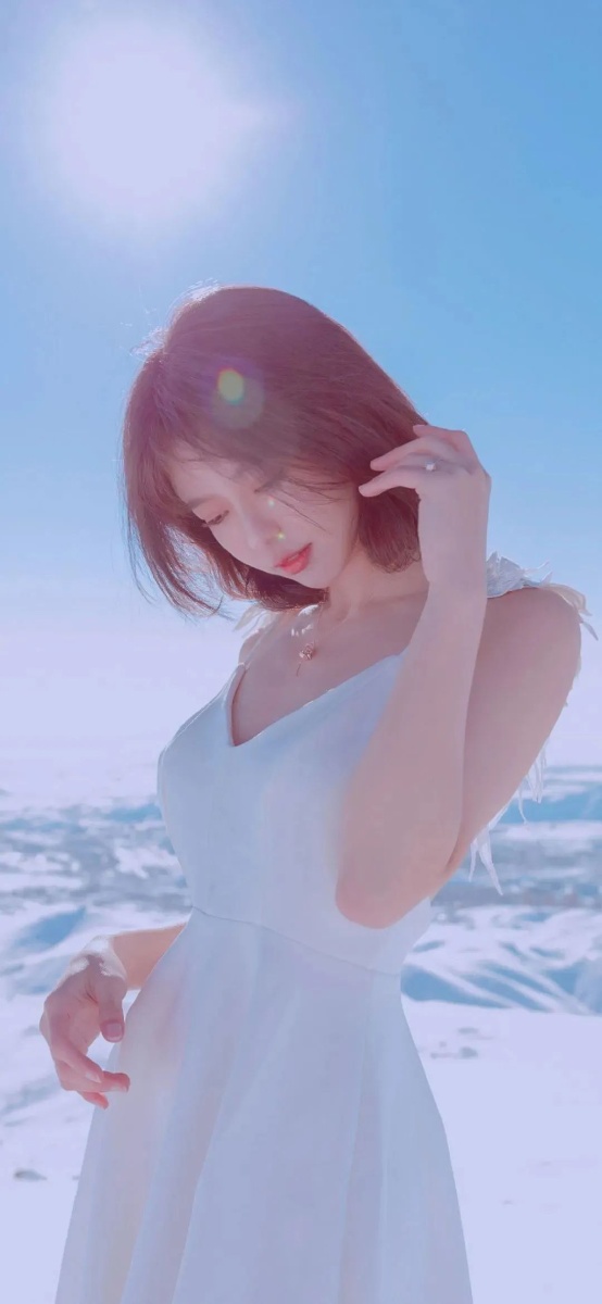 头像壁纸美女小姐姐街拍