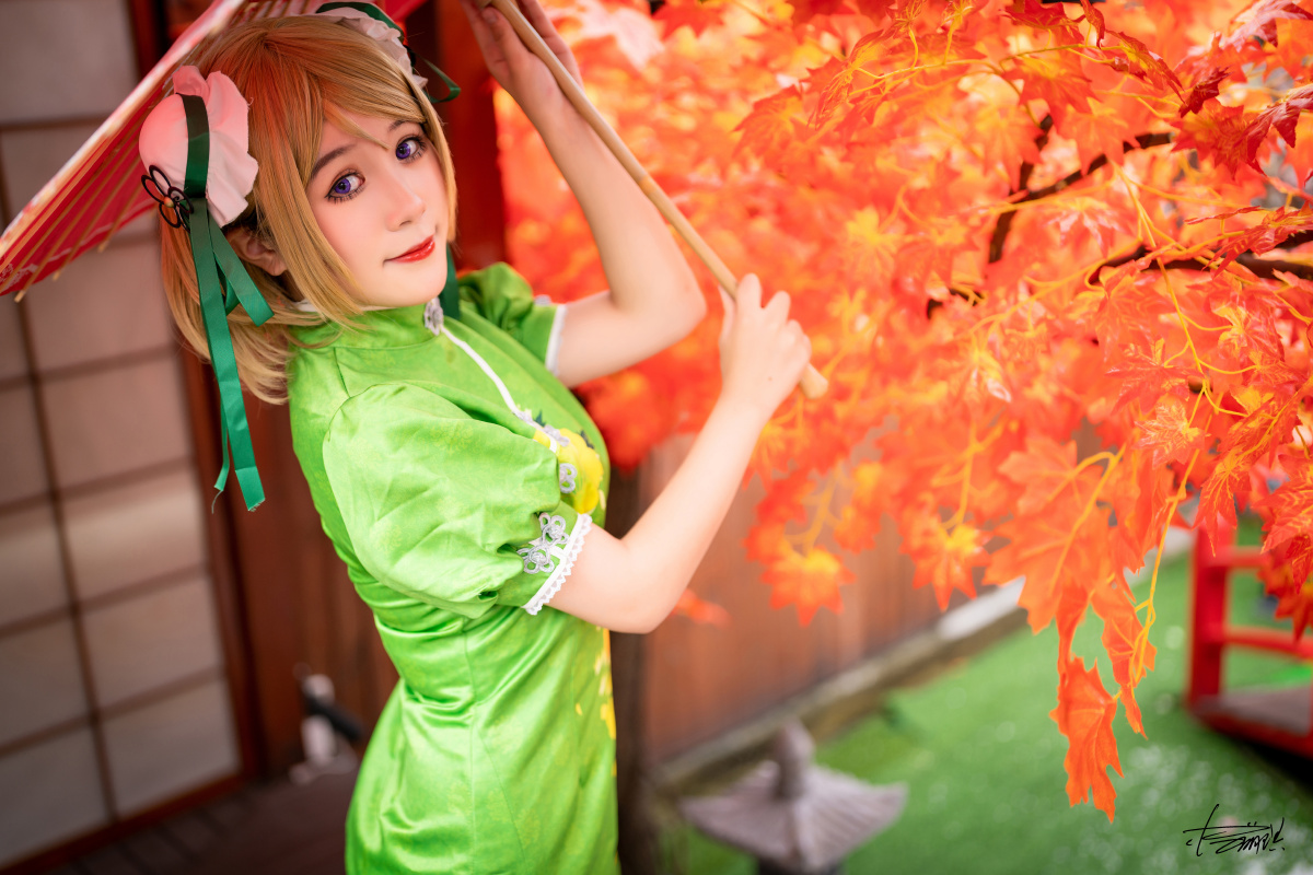 lovelive小泉花阳旗袍未觉醒