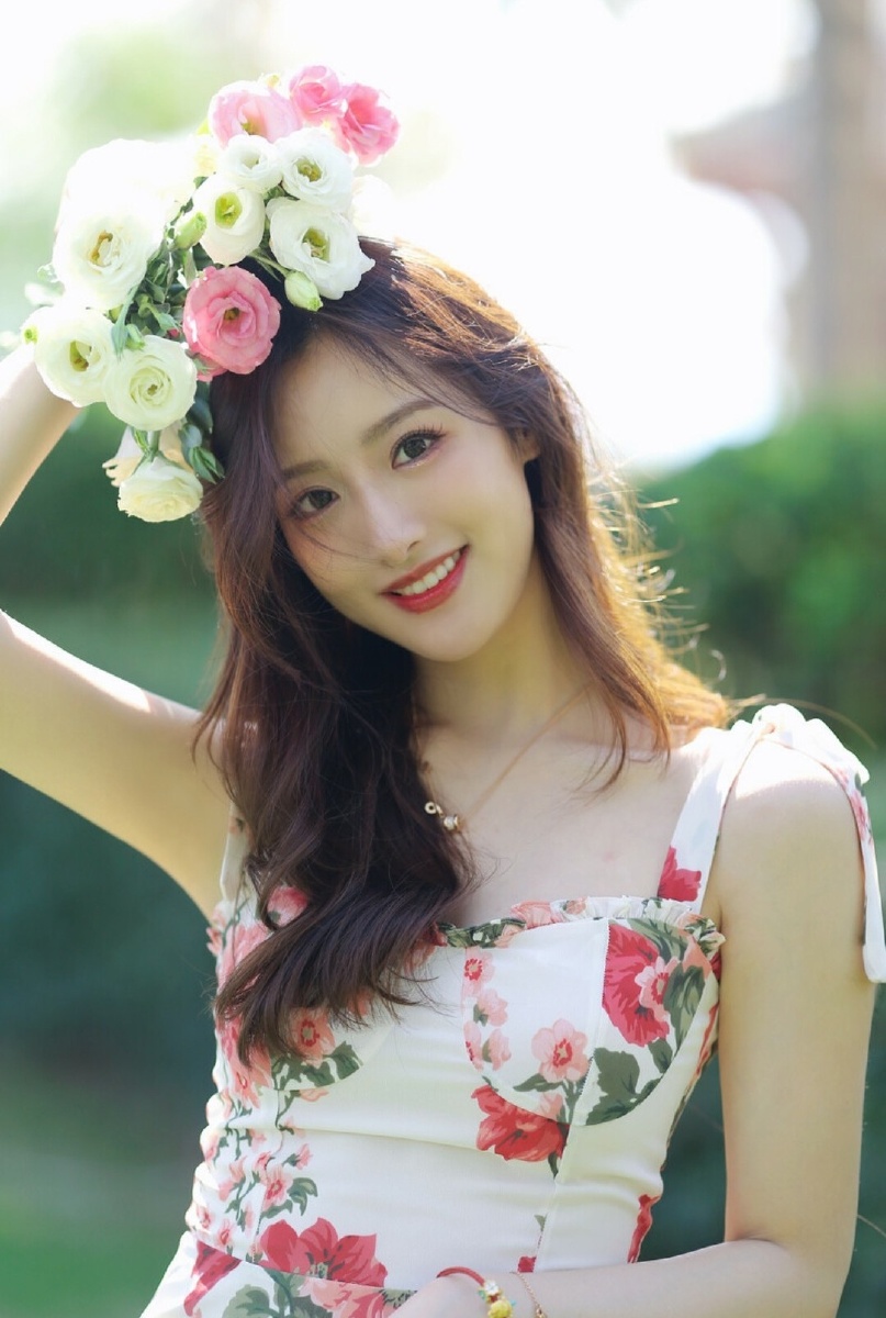 心花怒放彭然心动少女心