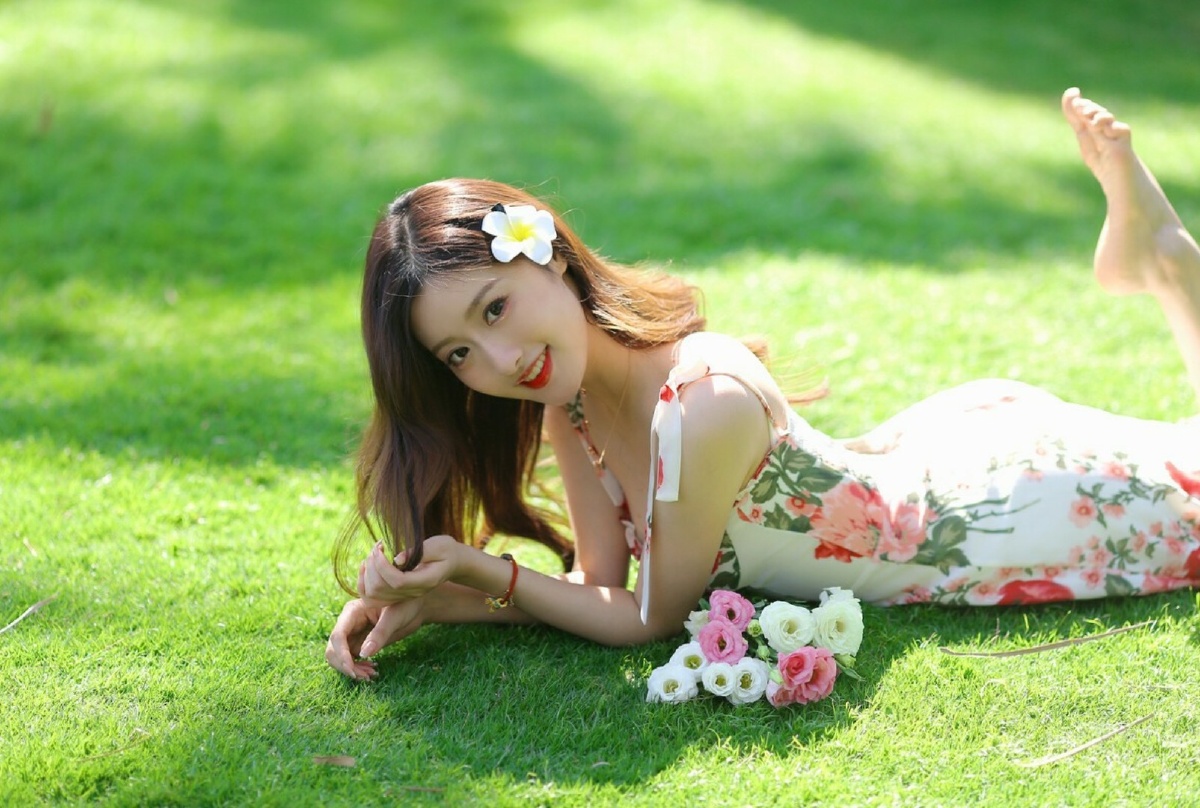 心花怒放彭然心动少女心