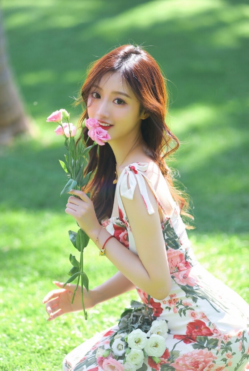 心花怒放彭然心动少女心