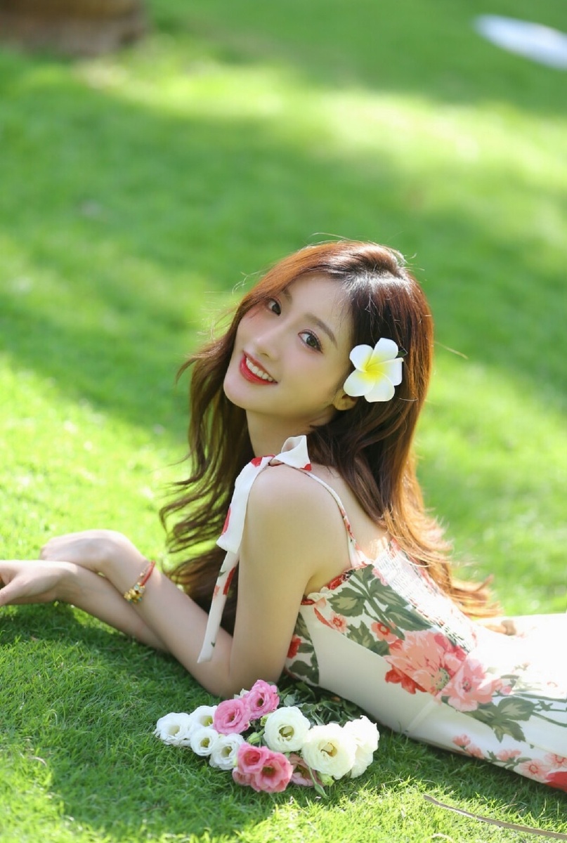 心花怒放彭然心动少女心