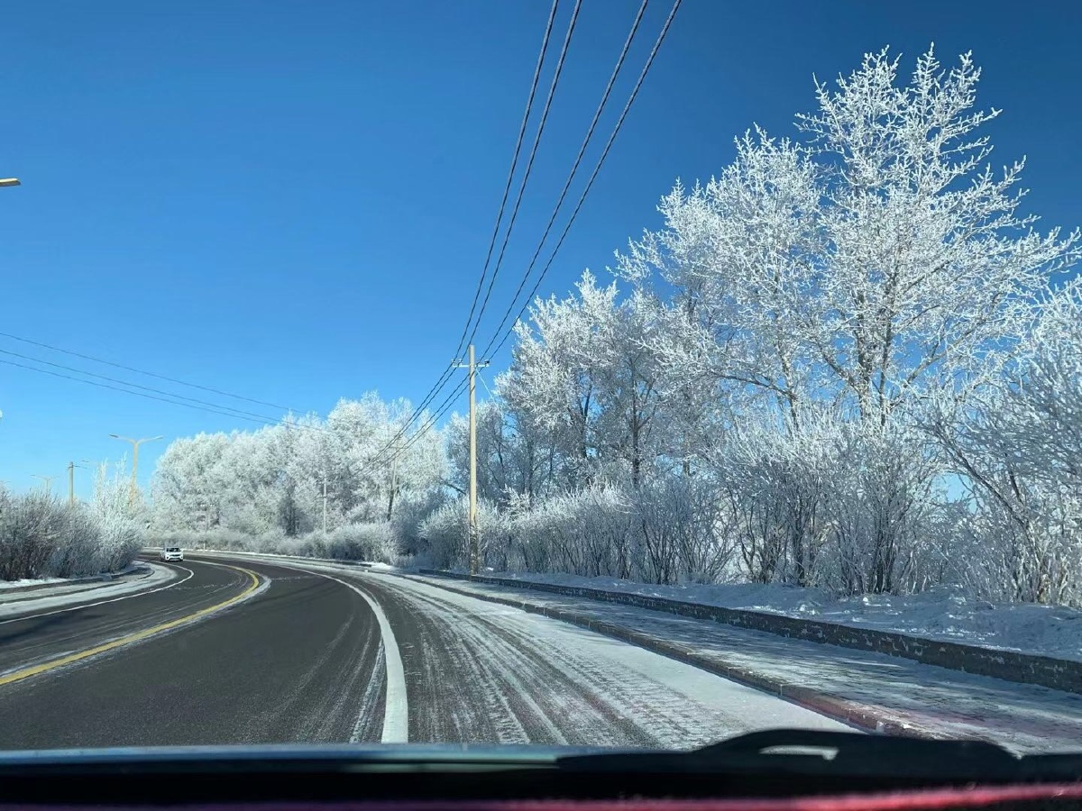 呼伦贝尔的冬天