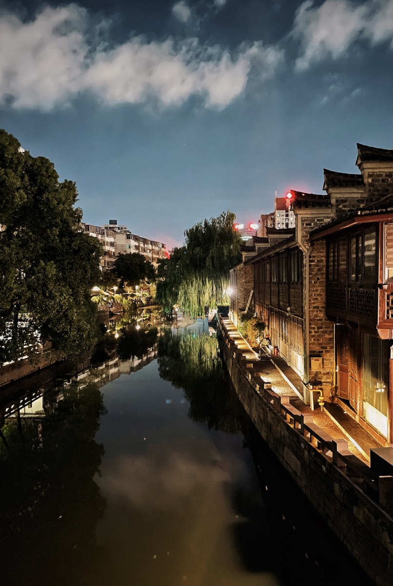 南塘夜色