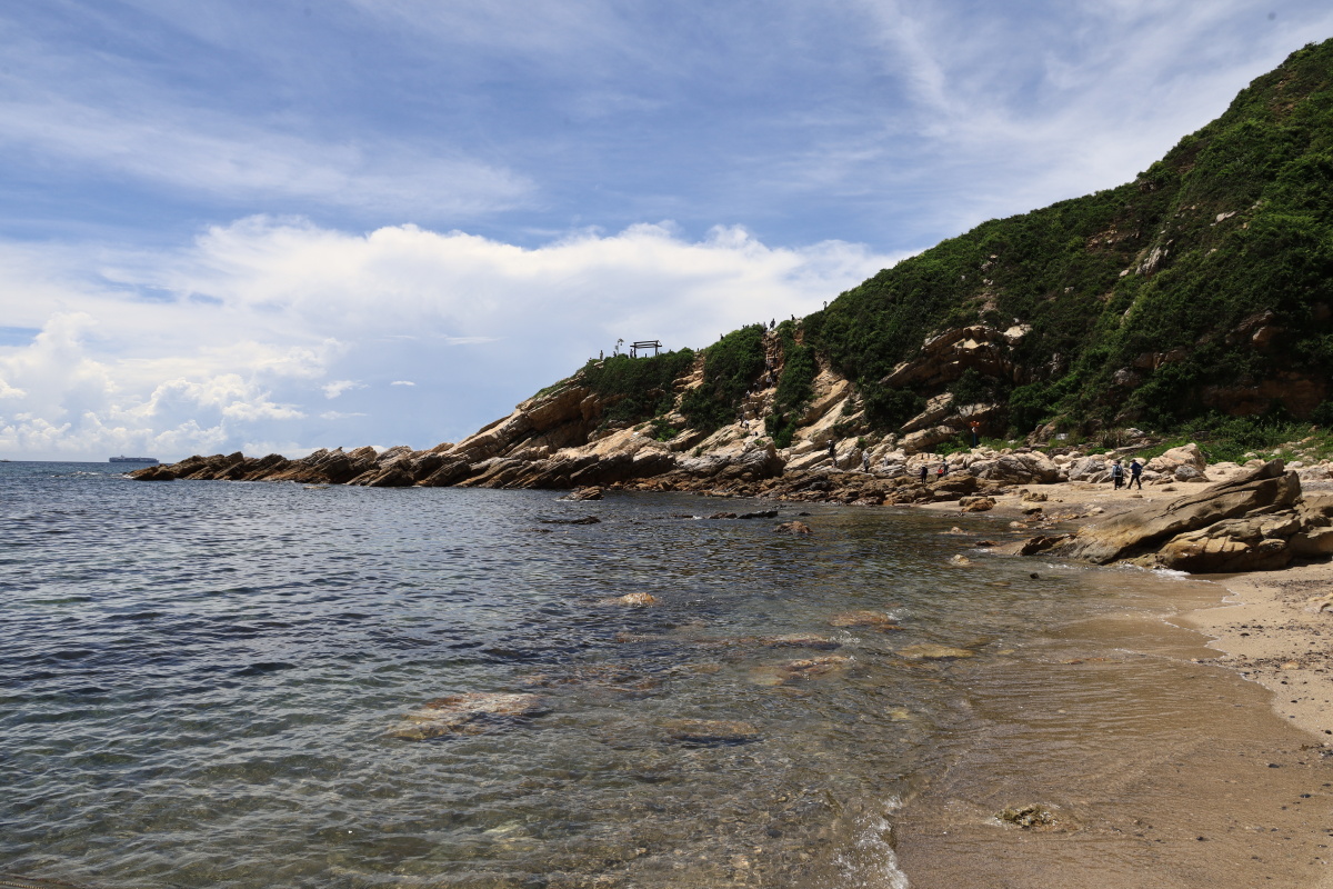 深圳最美海岸线东西涌