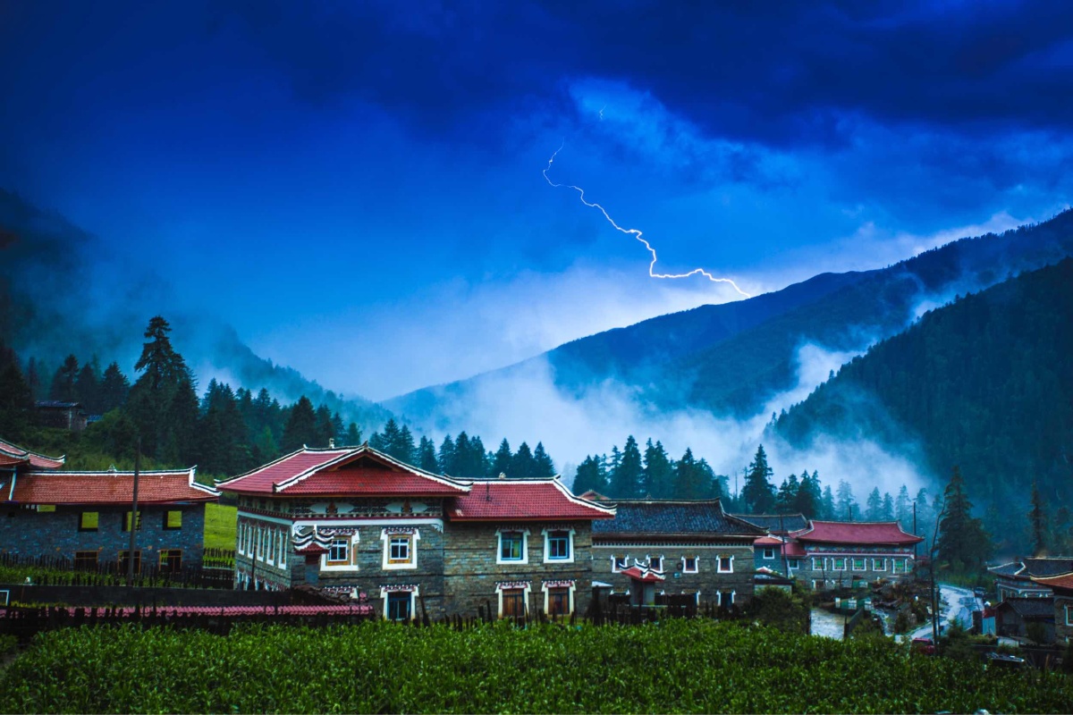 四川省甘孜藏族自治州九龙县风光