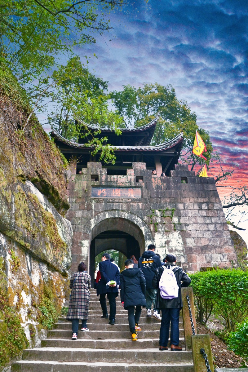 合川古战场钓鱼城遗址