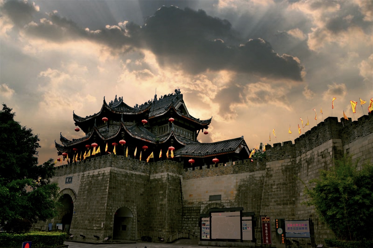 四川隆昌北关城楼