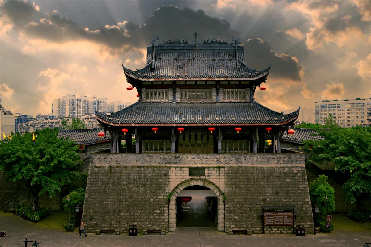 四川隆昌北关城楼