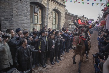 非遗文化——下董寨跑马排（3）