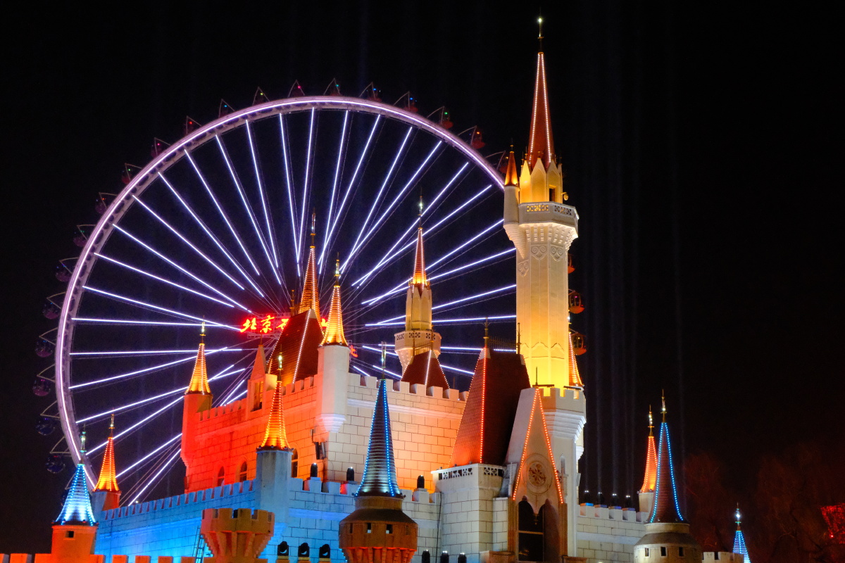 石景山游乐园庙会