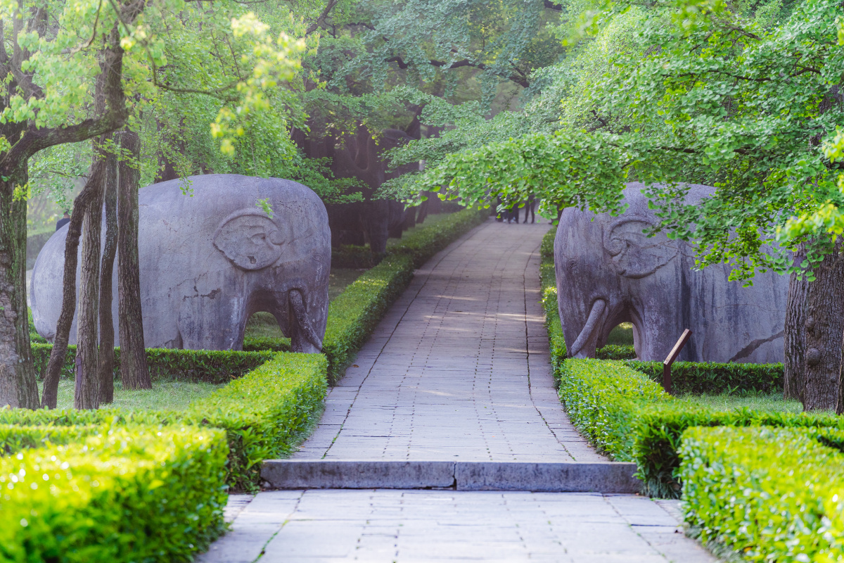 南京明孝陵神道