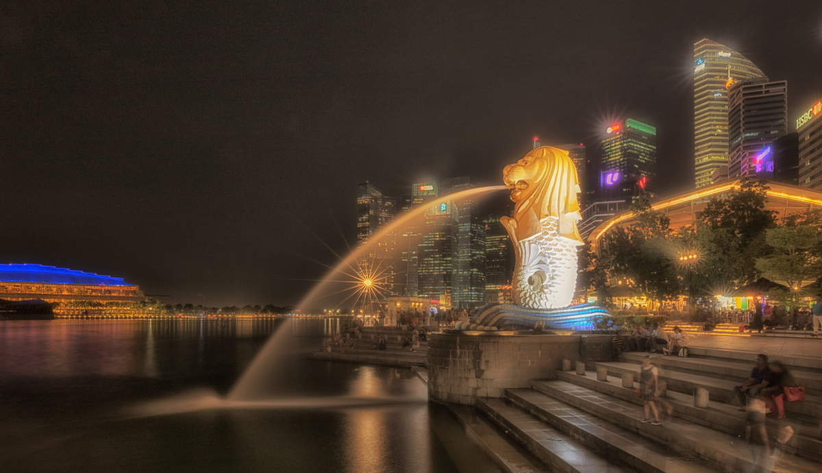 新加坡鱼尾狮公园