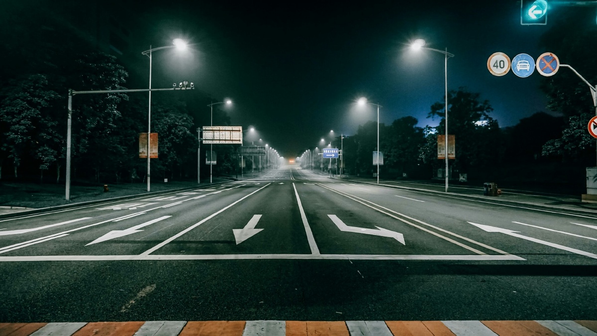 凌晨的街道