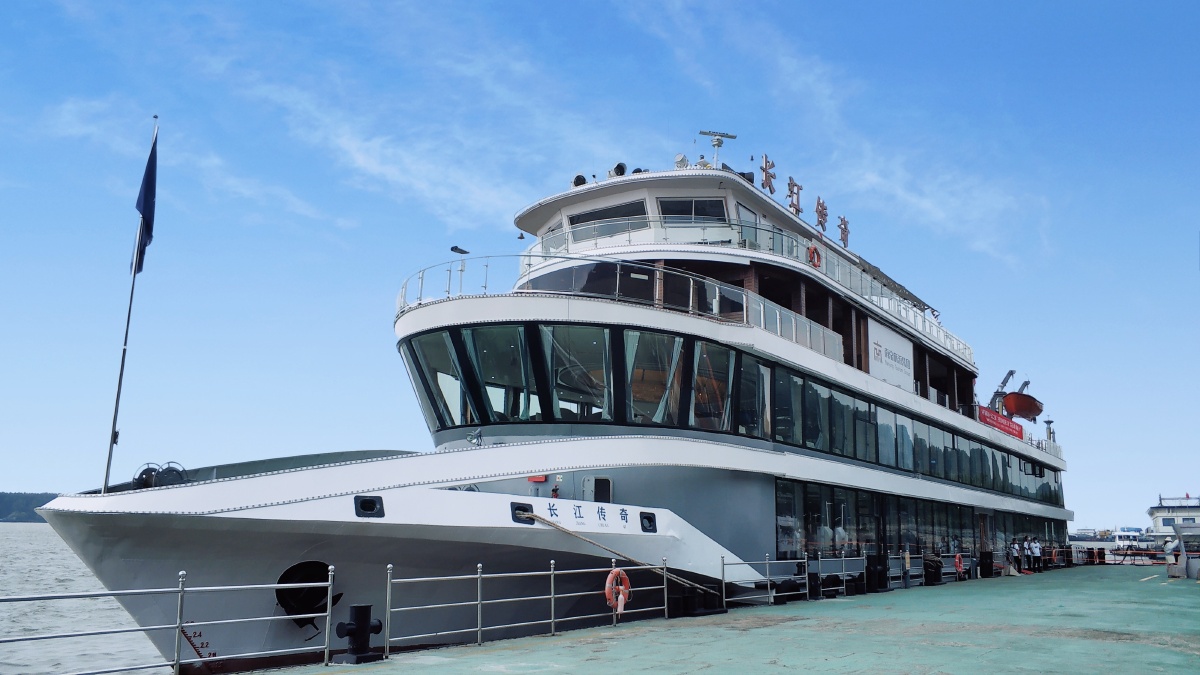 南京长江传奇号游轮手机摄影