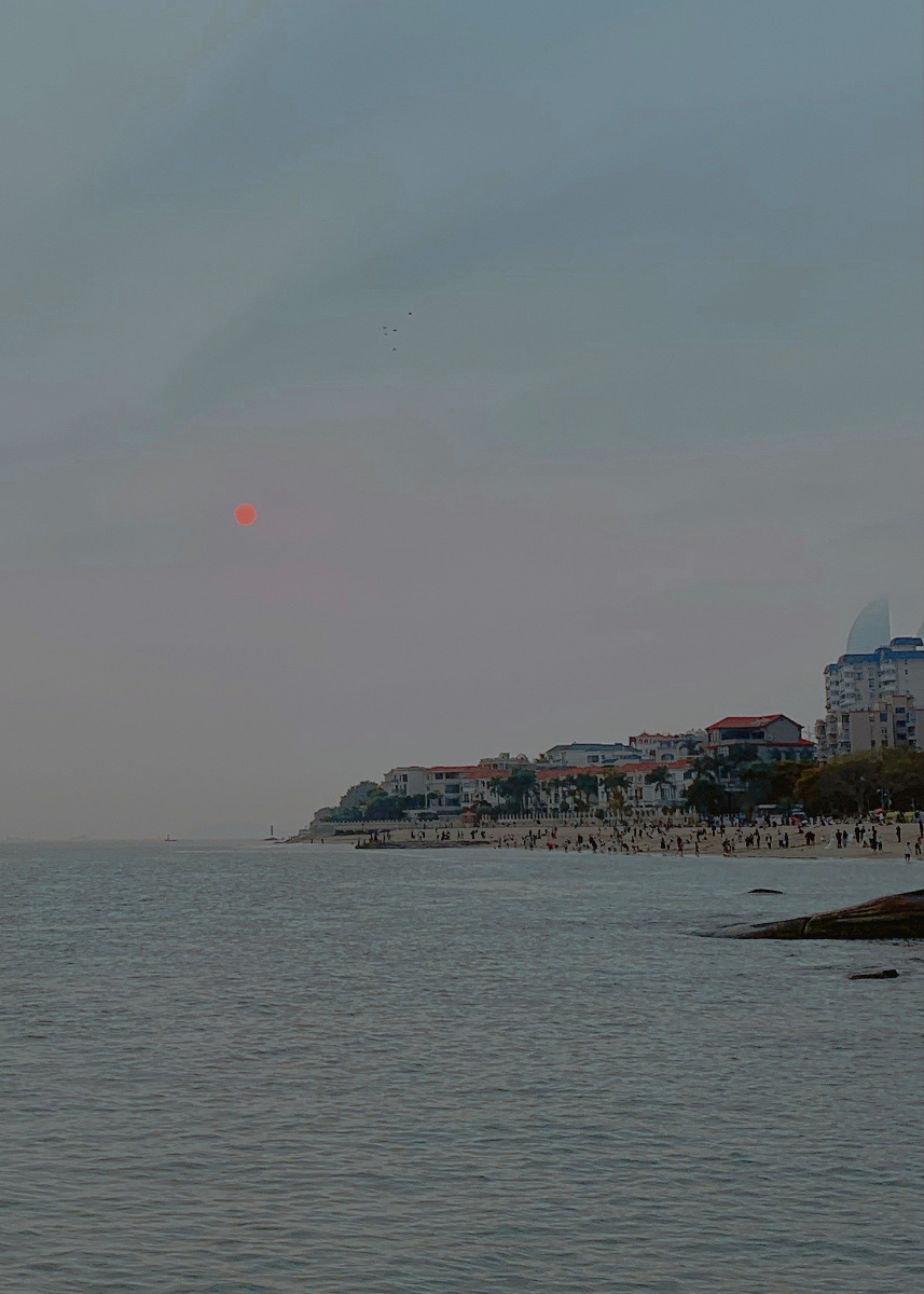 厦门珍珠湾沙滩