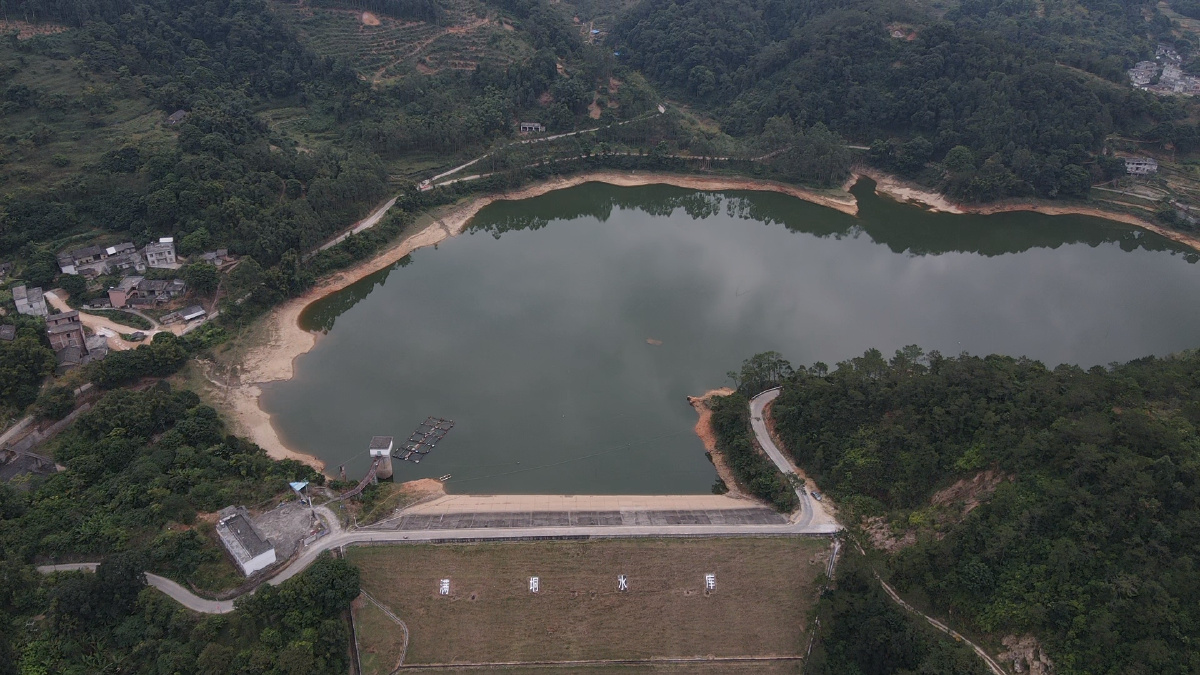 广西壮族自治区玉林容县黎村当地的特有的风景区