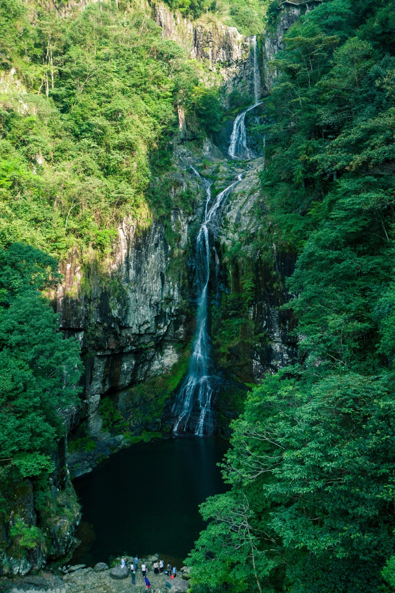 泰顺南浦溪三折瀑