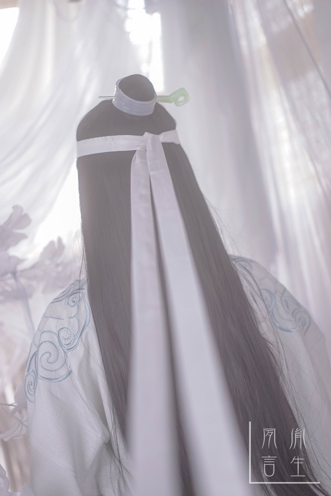 魔道祖师蓝忘机cos第一眼看到我的心跳就疯狂心动