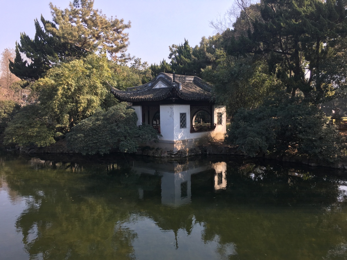 上海园林之首古猗园鸳鸯湖