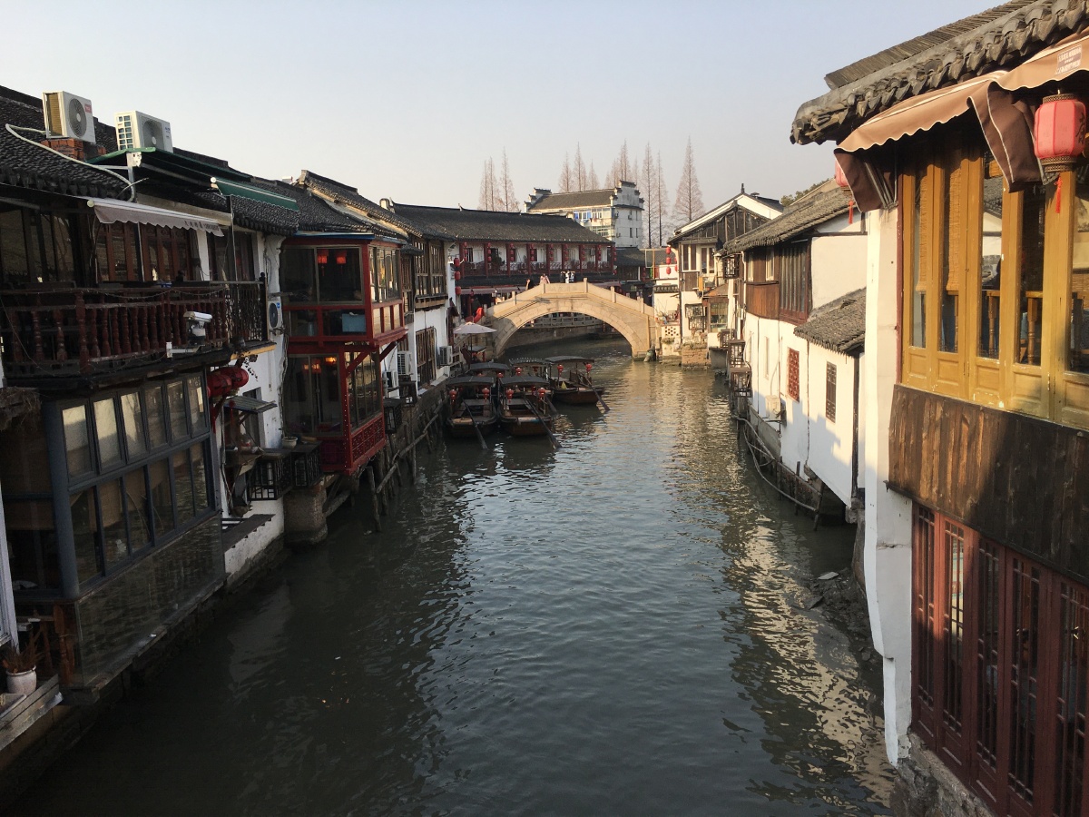 上海朱家角古镇水乡
