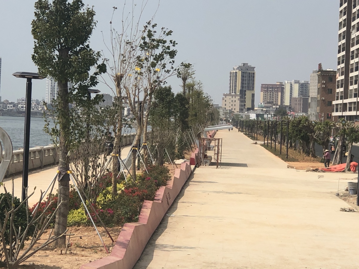 粤东陆丰甲子镇瀛江碧道