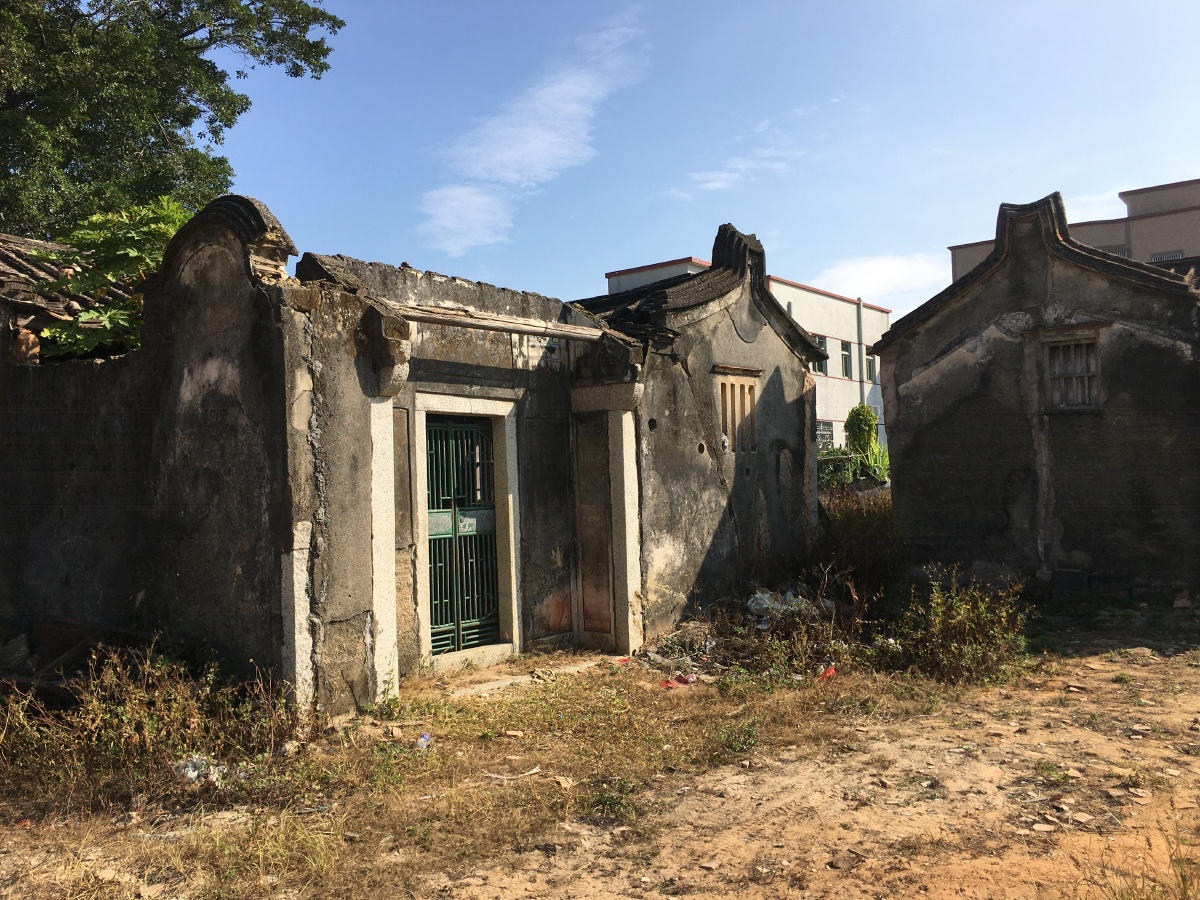 粤东惠来县西溪镇山陇村古屋