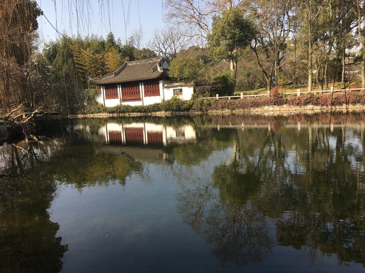 上海园林之首古猗园鸳鸯湖