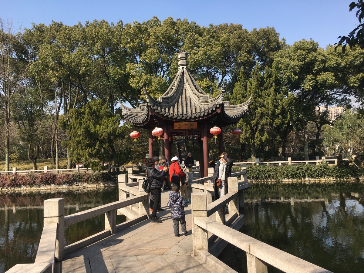 上海园林之首古猗园鸳鸯湖