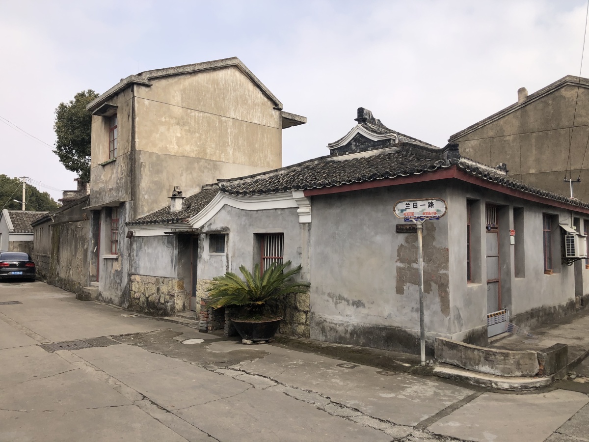 岱山东沙渔村古镇街景