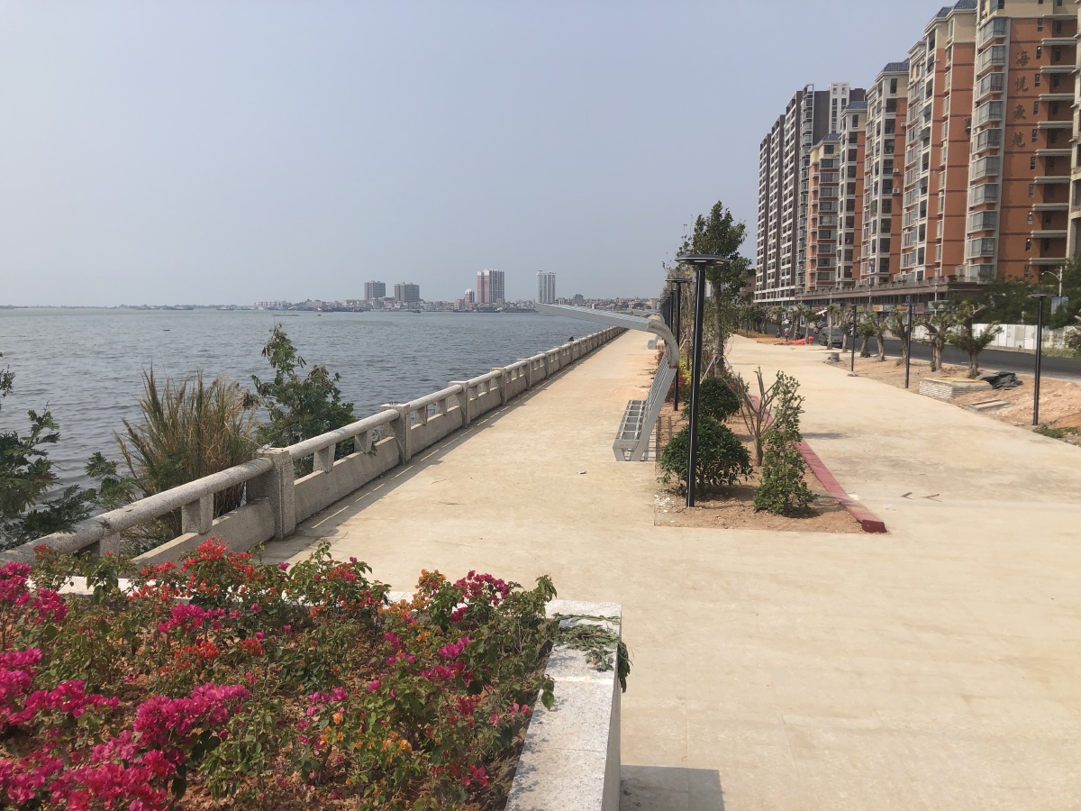 粤东陆丰甲子镇瀛江碧道