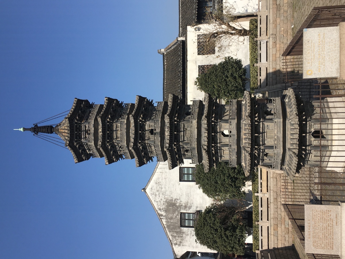 上海南翔古镇双塔