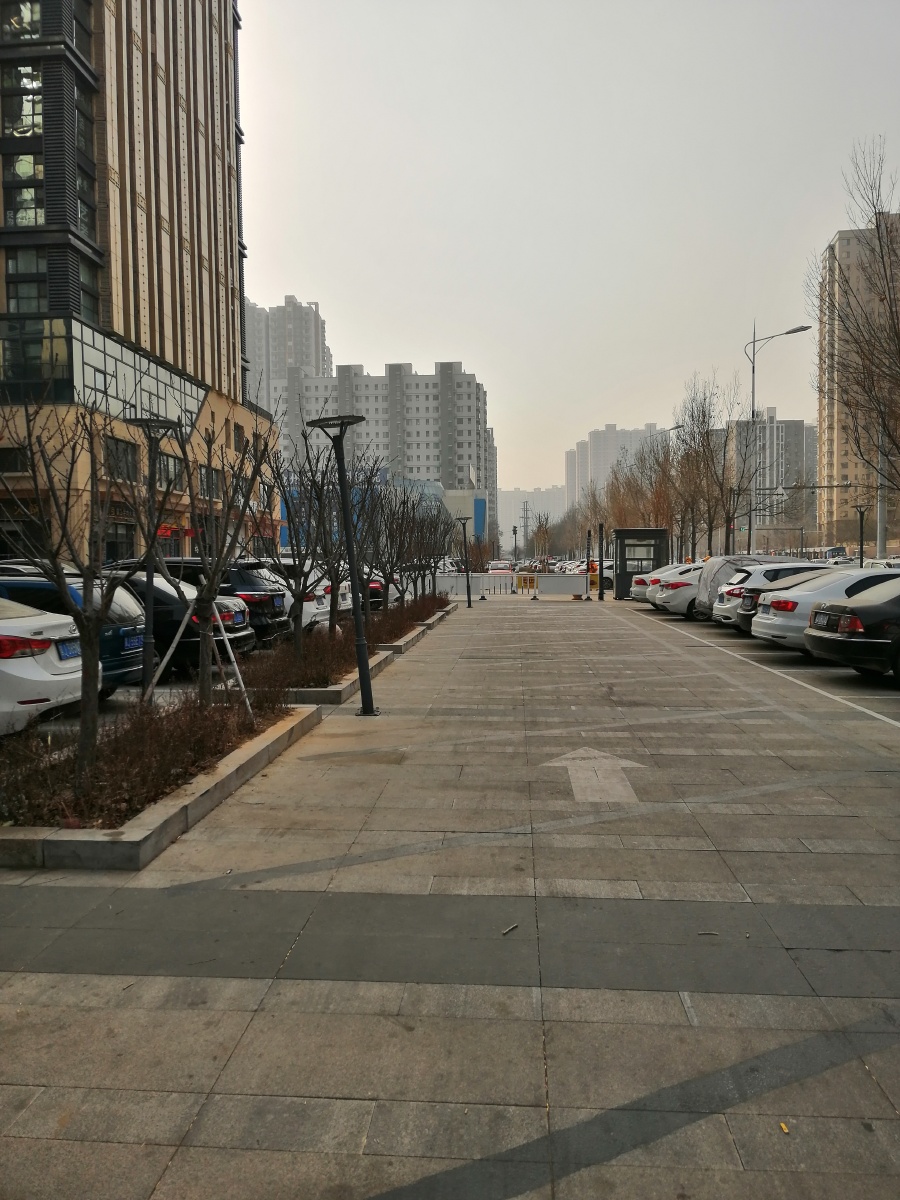 北方城市沧州的街头随意拍照