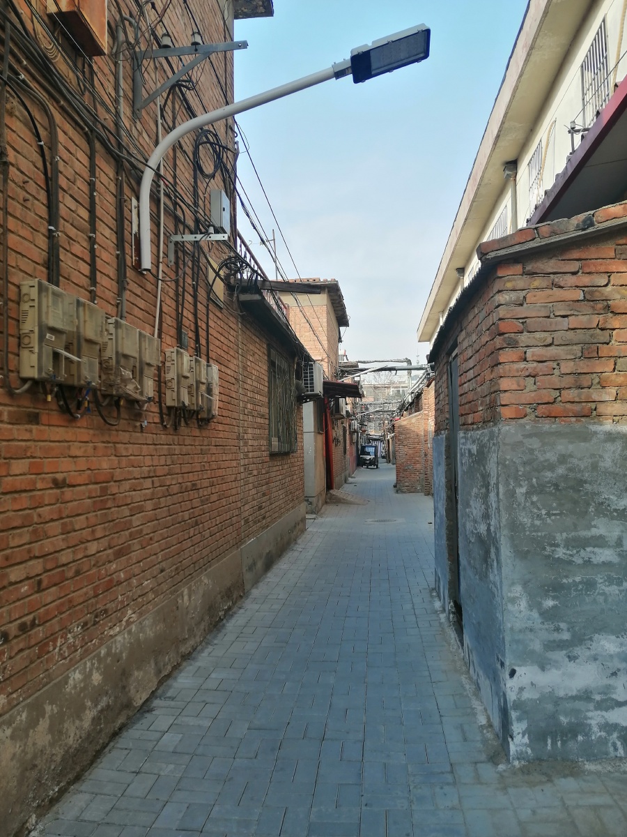 北方城市沧州市区内的老旧平房区里胡同今天带你去看看