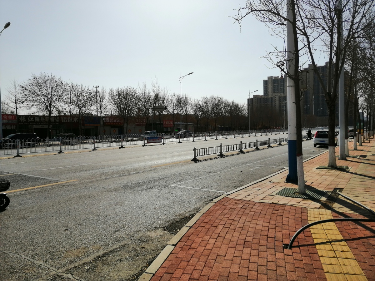 北方城市沧州的路边溜达溜达