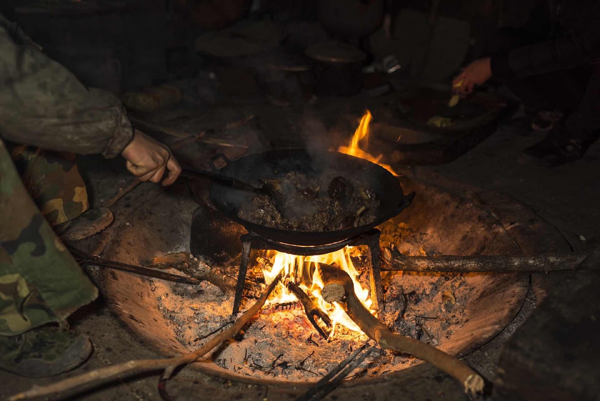 土家族火塘生活方式
