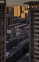 高楼之间