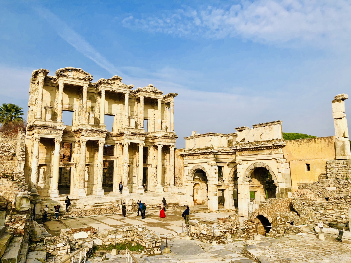 土耳其伊兹密尔以弗所古城