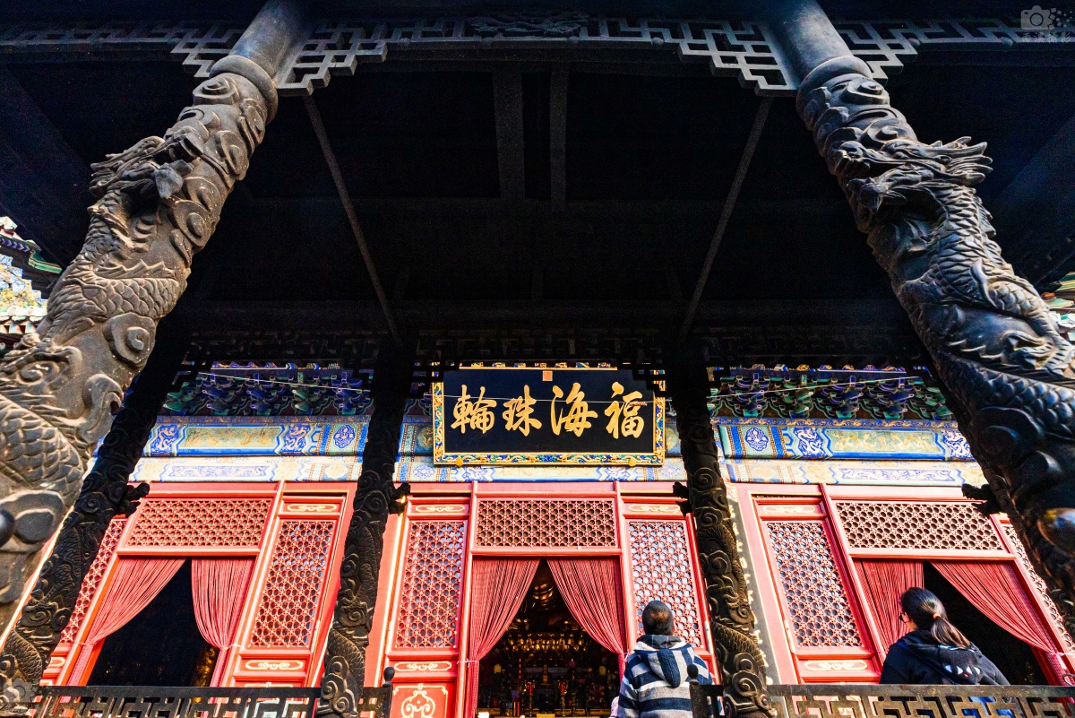 福海珠轮此图拍摄于北京市门头沟潭柘寺景区