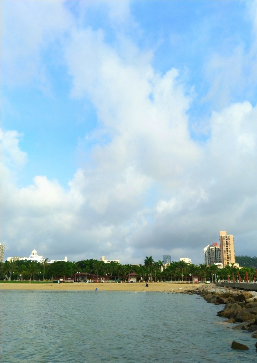 大海风景珠海市香炉湾