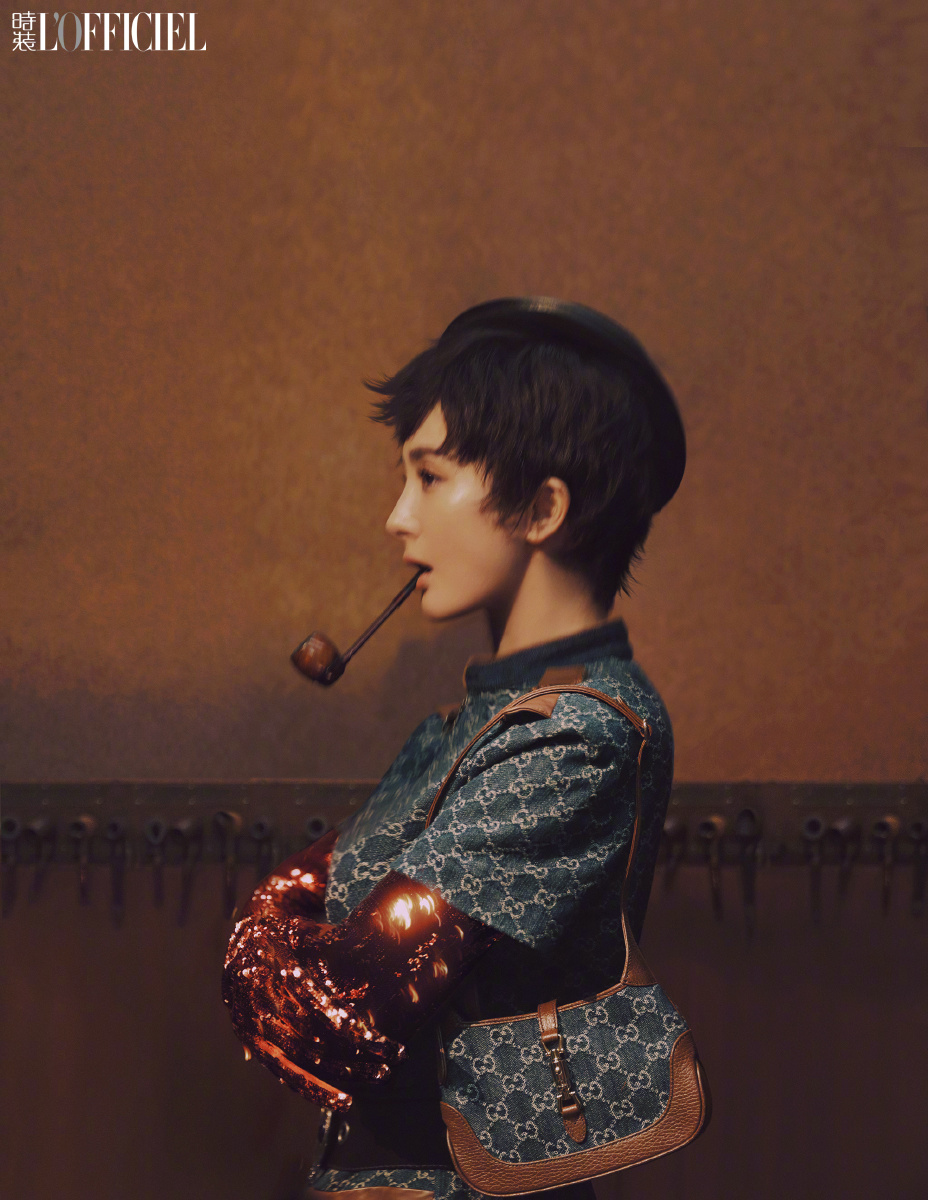 杨幂x时装lofficiel一月刊开年封面摄影陈漫676767