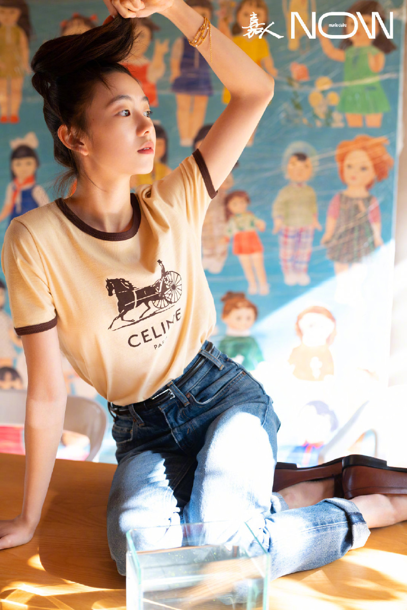 刘浩存x嘉人now新刊封面新谋女郎的首张封面676767